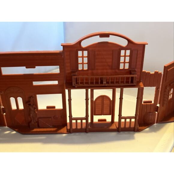 C1960s Vintage Multiple Div Miner Ind Plastic Western Building Façade + More - Picture 9 of 11